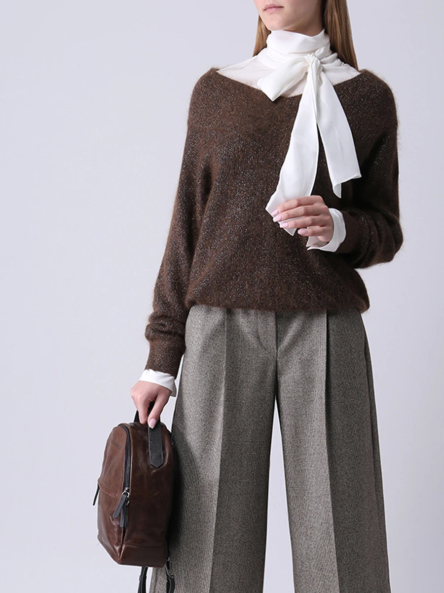 Блуза шелковая