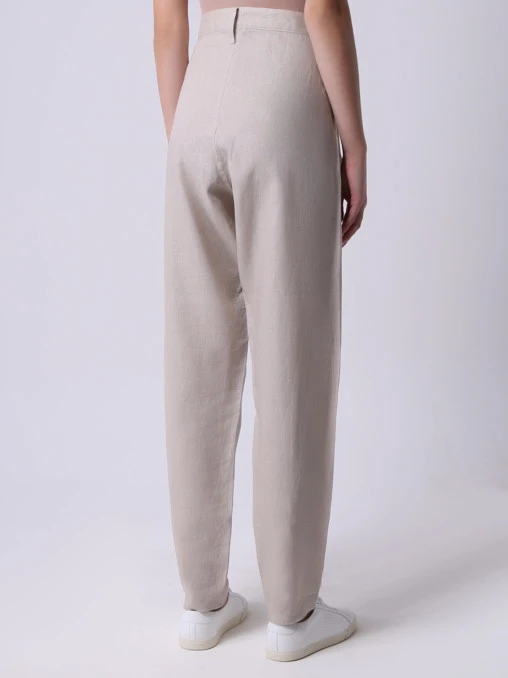 Брюки льняные YOHJI YAMAMOTO