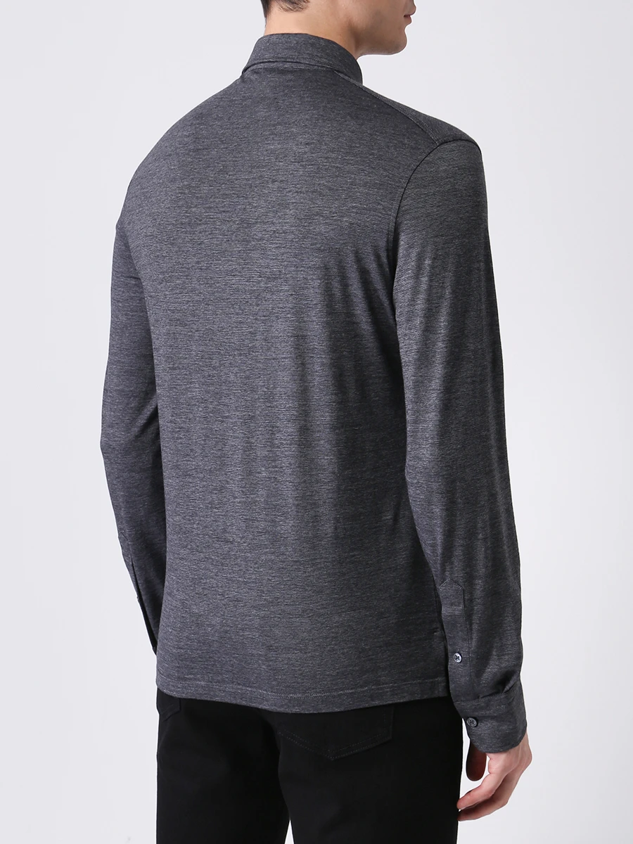 Поло из шерсти и хлопка