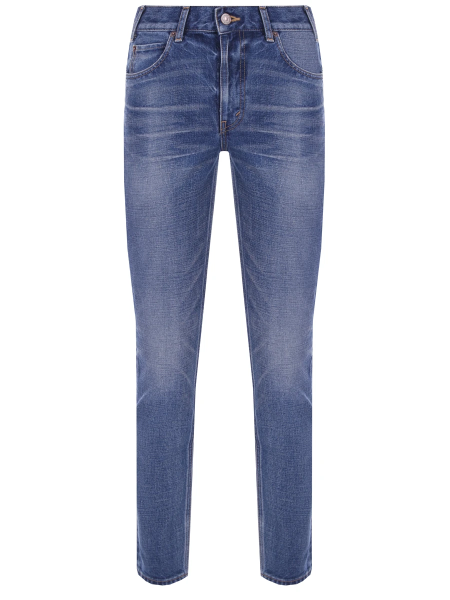 Джинсы хлопковые зауженные