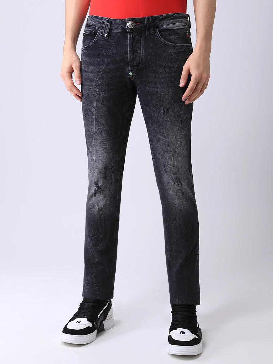 Джинсы Slim Fit хлопковые