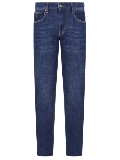 Джинсы Slim Fit хлопковые CUDGI