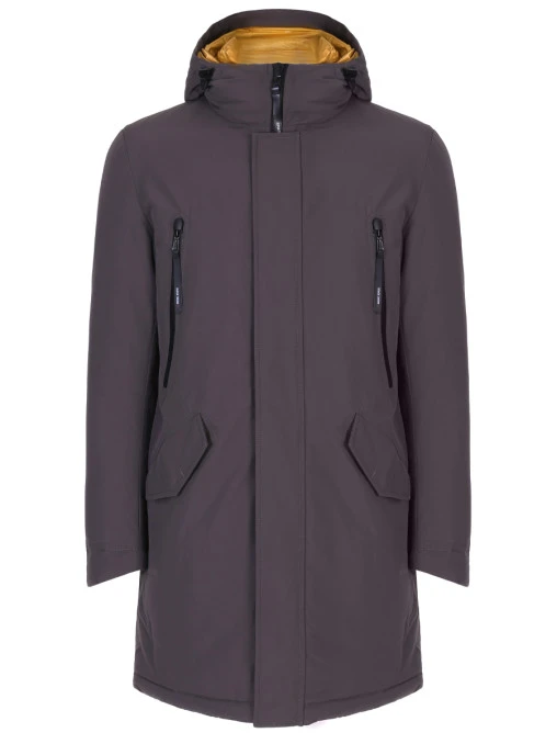 Куртка удлиненная с капюшоном CUDGI