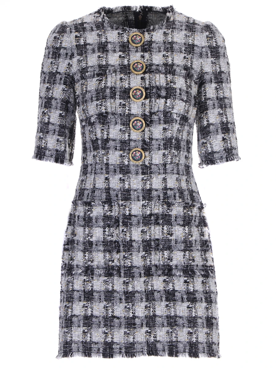 Платье в клетку