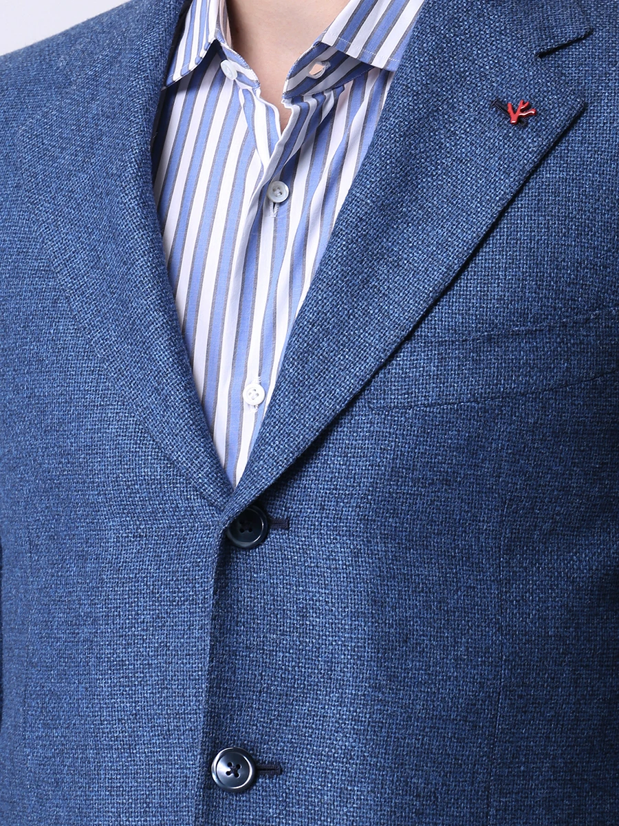 Пиджак из шерсти и шелка