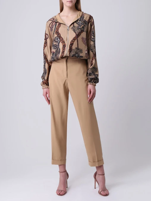 Куртка шелковая двусторонняя S.FERRAGAMO