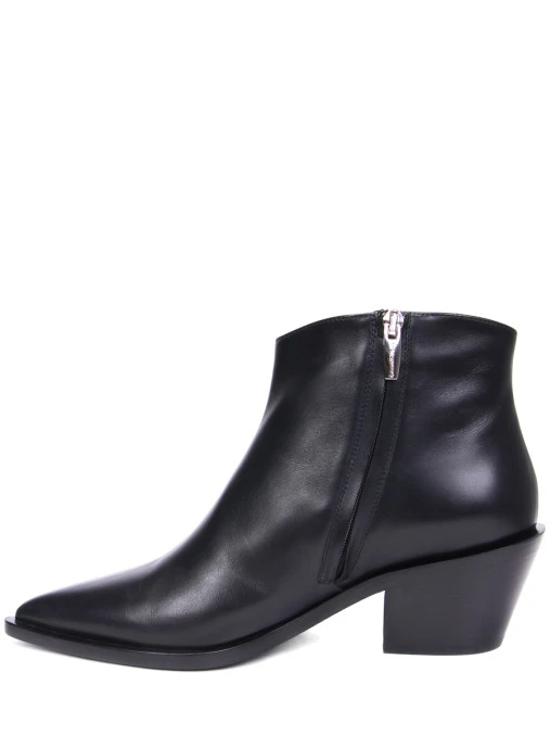 Ботильоны кожаные GIANVITO ROSSI