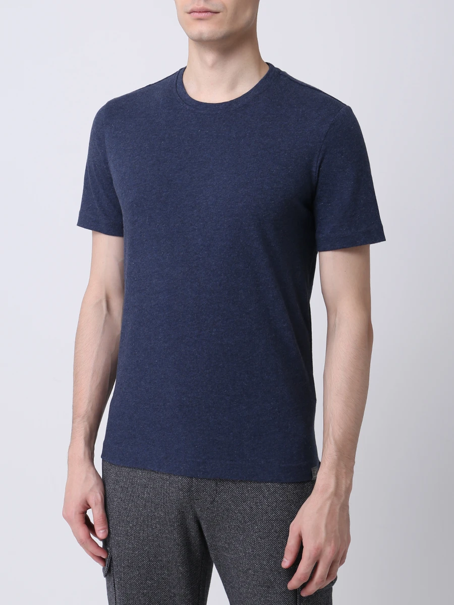 Футболка из хлопка и кашемира