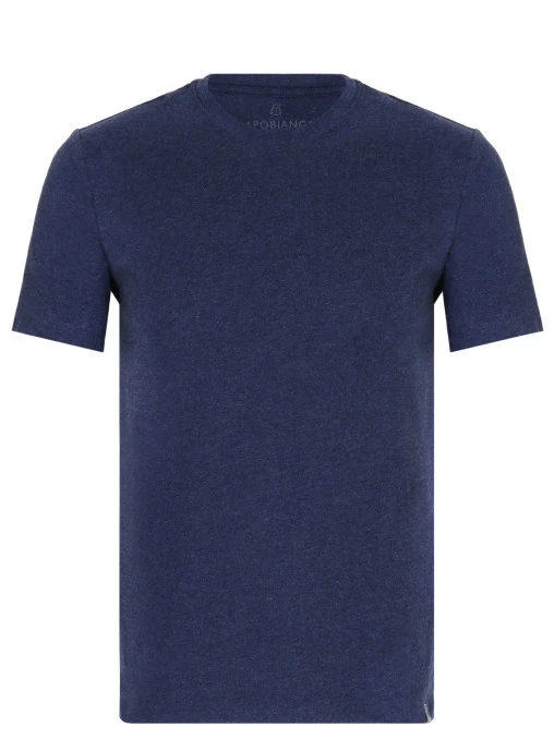 Футболка из хлопка и кашемира CAPOBIANCO