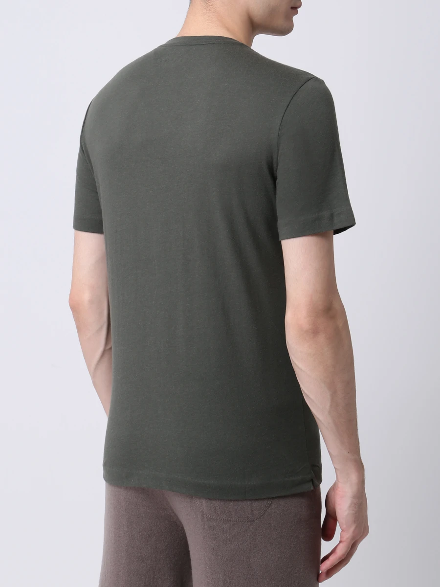 Футболка из хлопка и кашемира