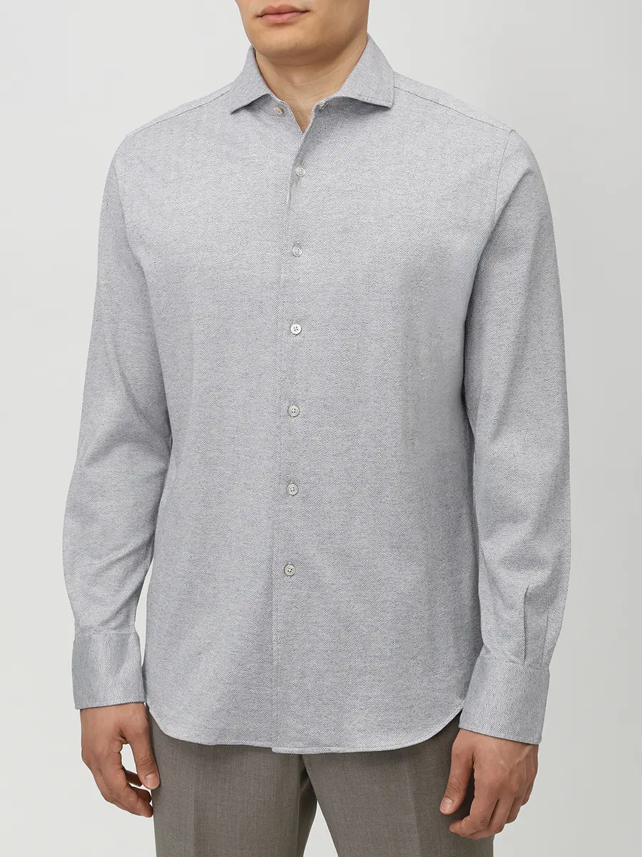 Рубашка Regular Fit хлопковая