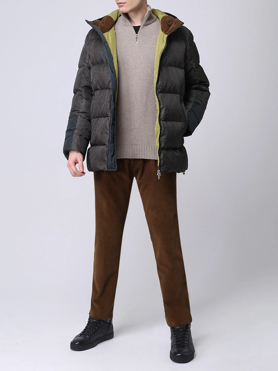 Пуховик стеганый