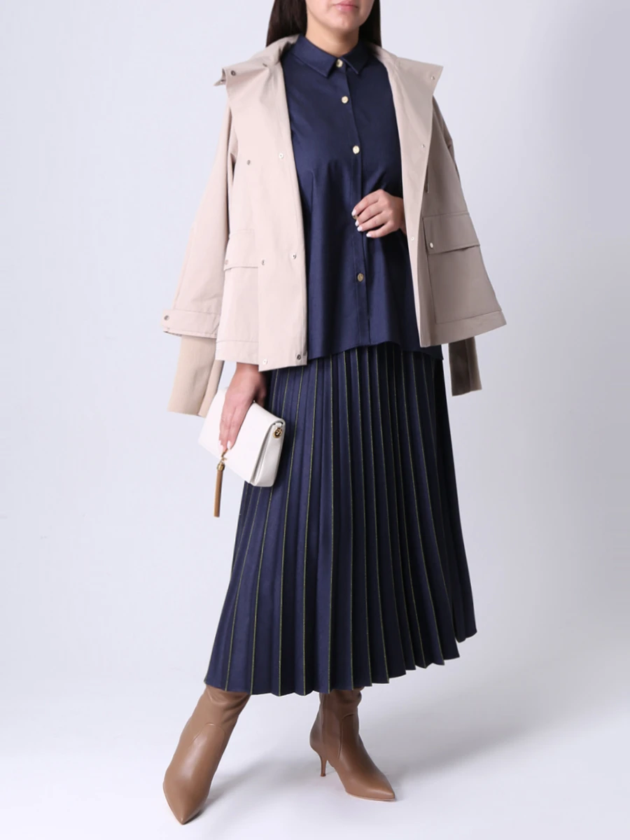 Блуза с плиссе Fastoso