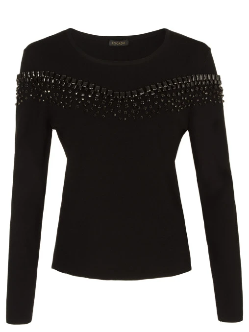 Джемпер с декором ESCADA