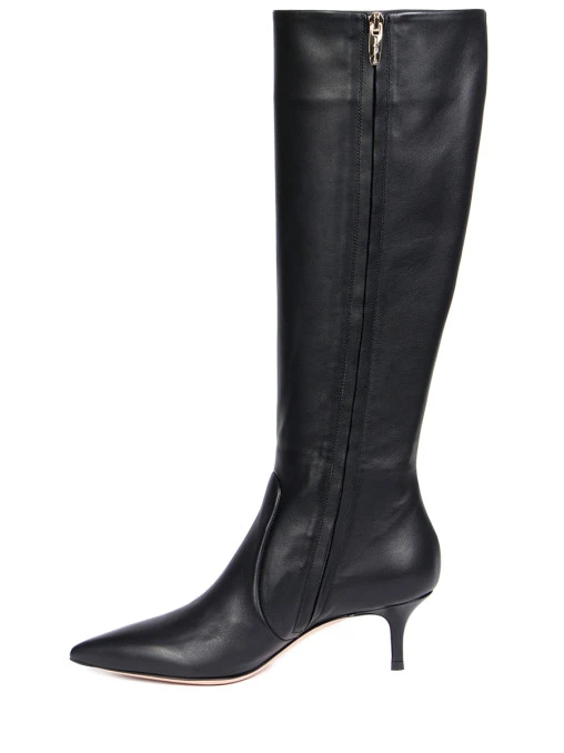Сапоги кожаные GIANVITO ROSSI