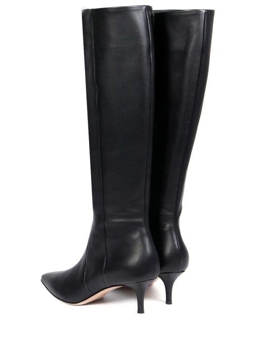 Сапоги кожаные GIANVITO ROSSI