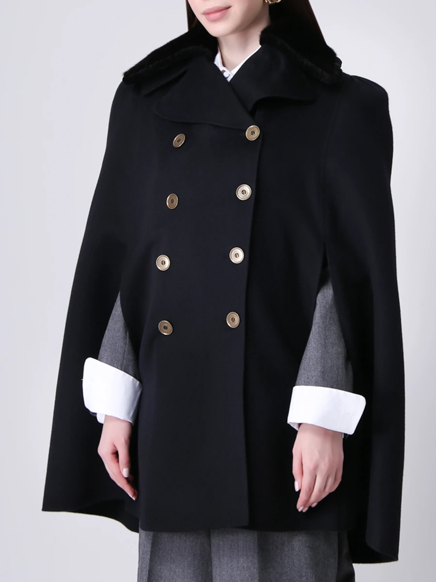 Кейп с мехом норки