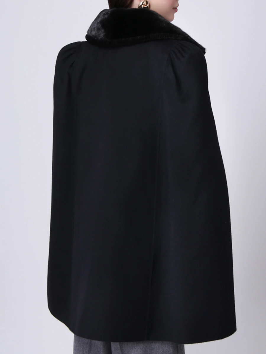 Кейп с мехом норки