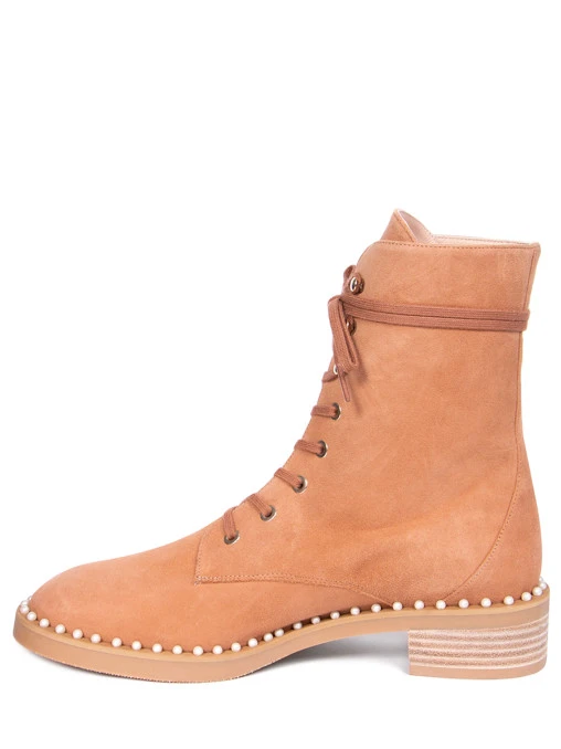 Ботинки замшевые STUART WEITZMAN