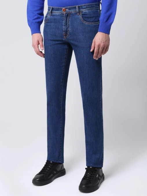 Джинсы Slim Fit хлопковые SCISSOR SCRIPTOR