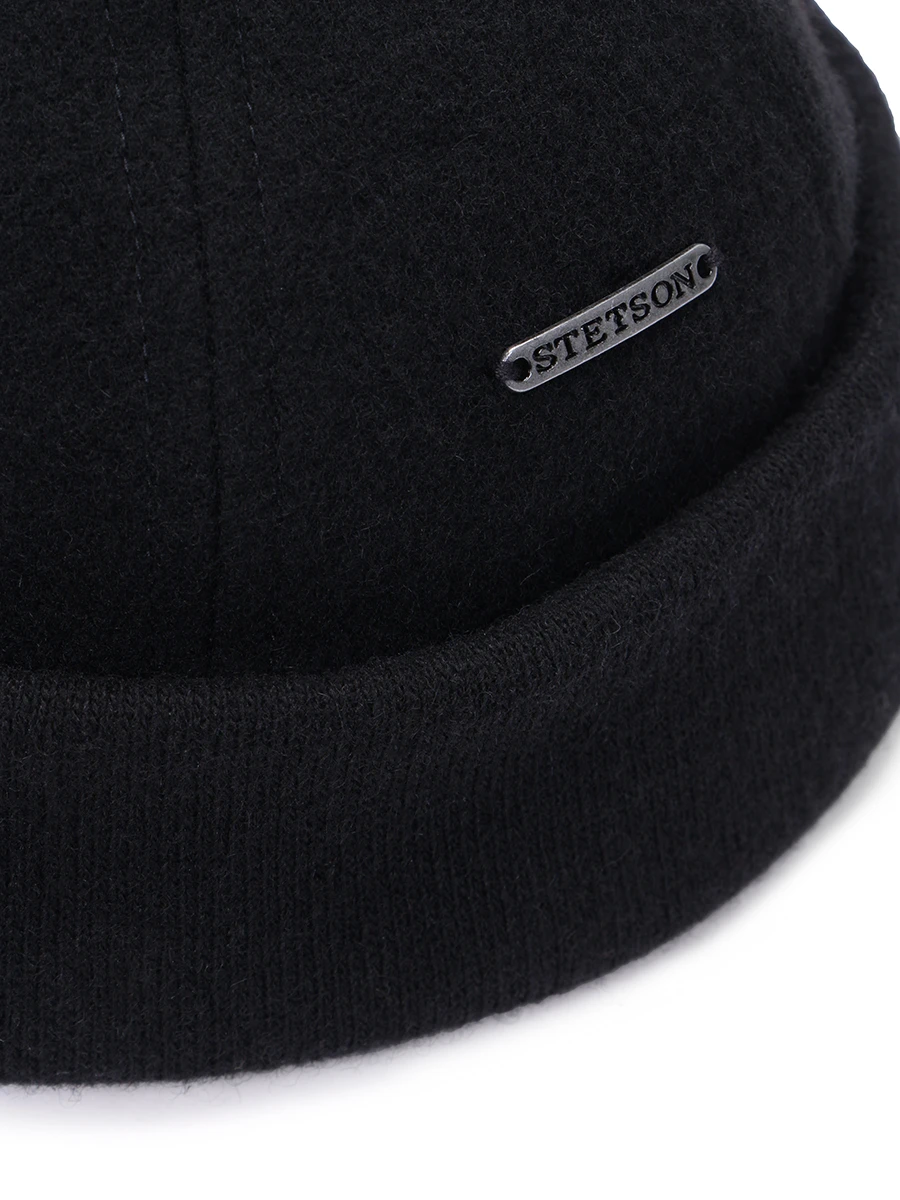 Шапка однотонная