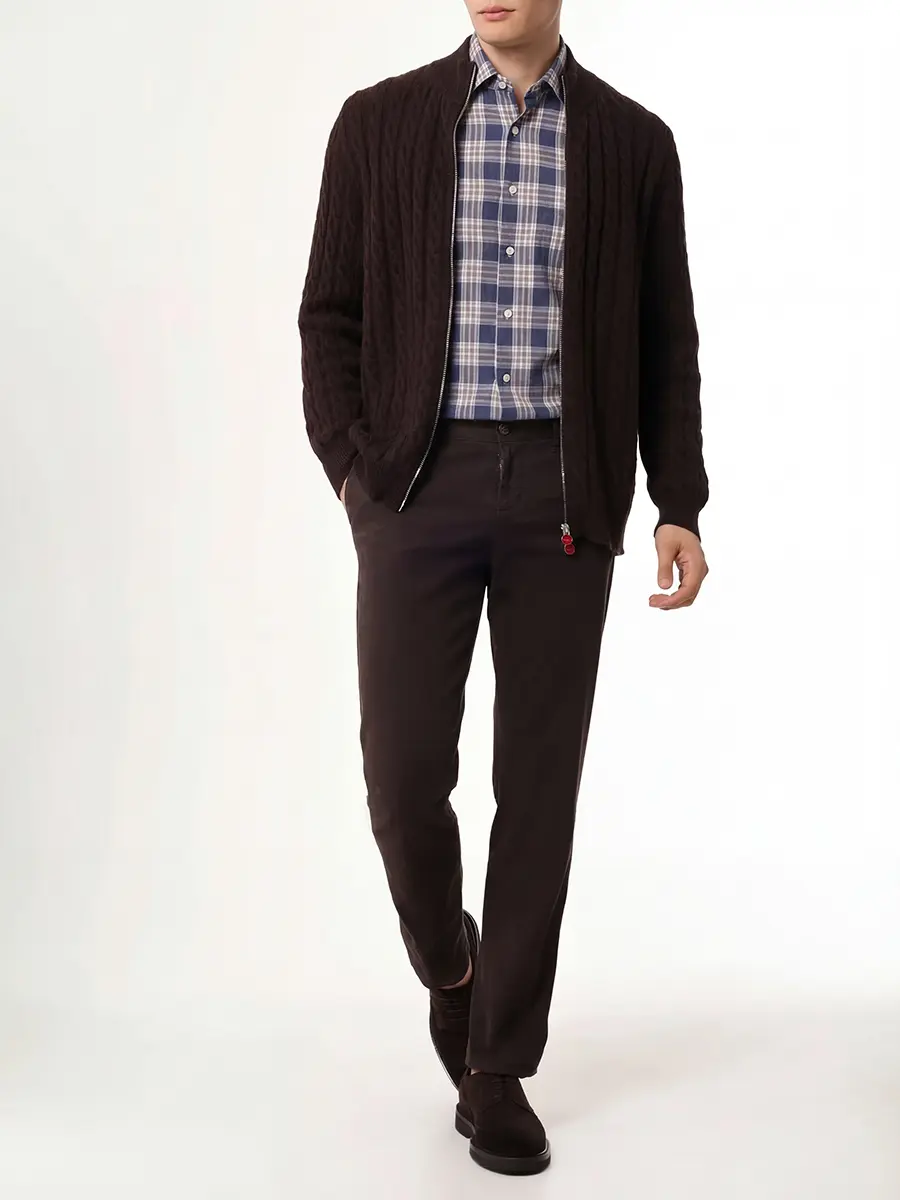 Рубашка Slim Fit в клетку