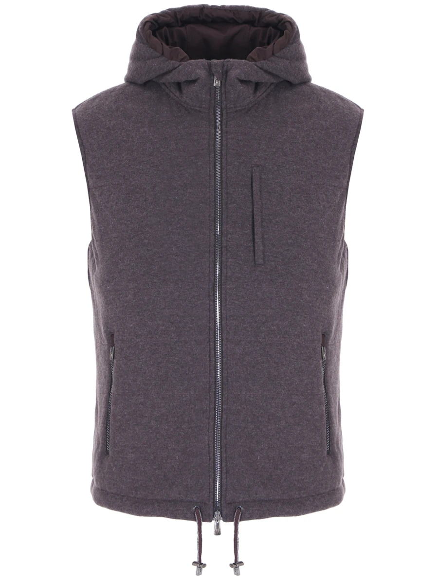 Жилет из хлопка и кашемира