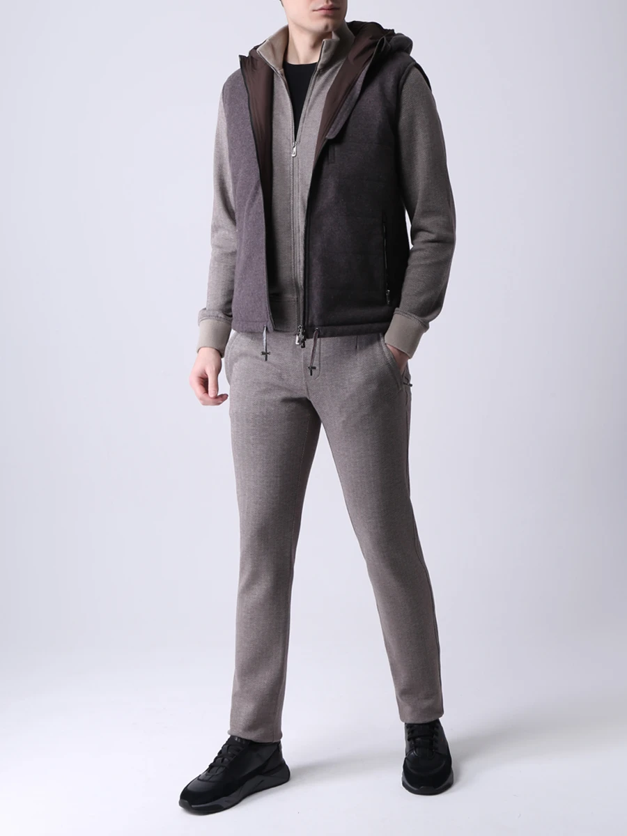 Жилет из хлопка и кашемира