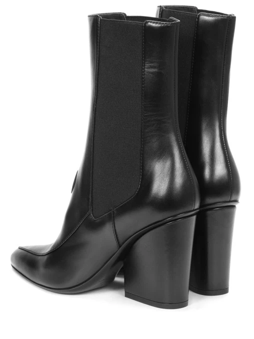 Полусапоги кожаные S.FERRAGAMO