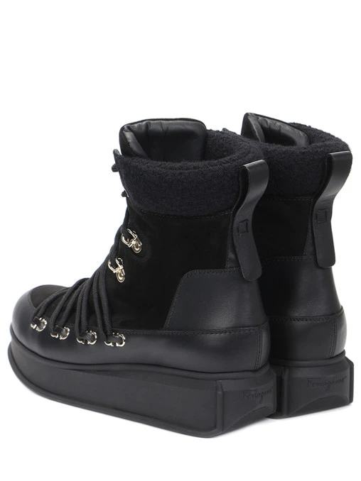 Ботинки комбинированные S.FERRAGAMO