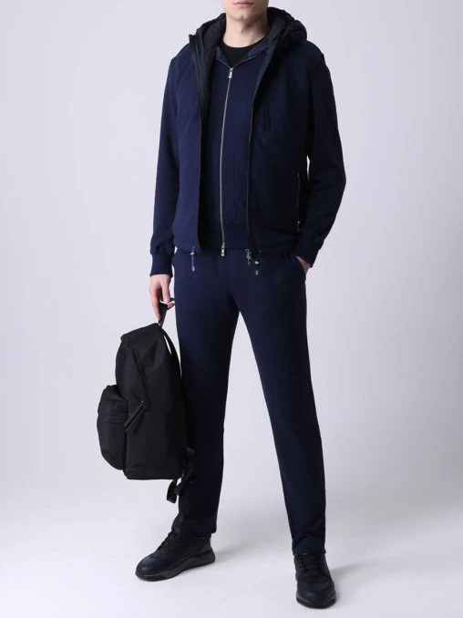 Жилет из хлопка и кашемира CAPOBIANCO