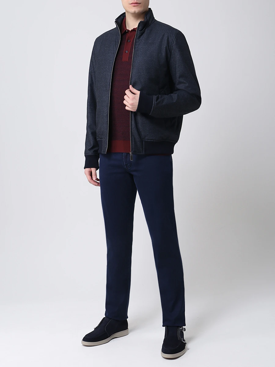 Поло из кашемира и шелка