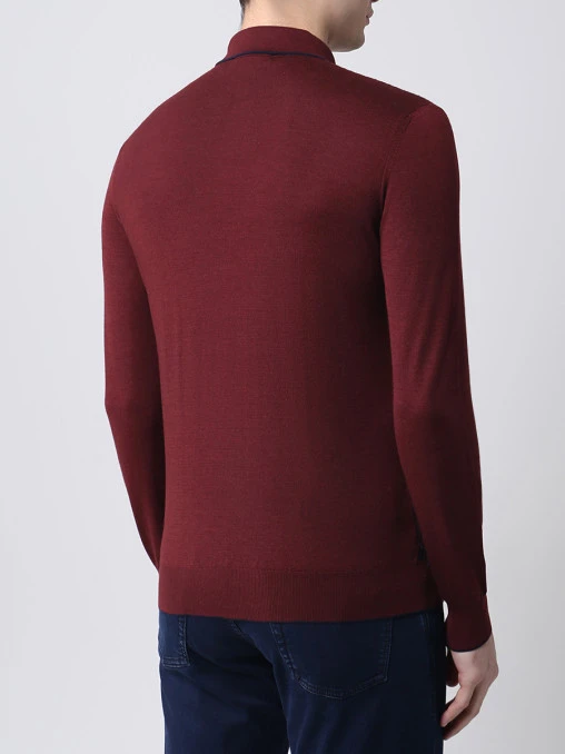 Поло из кашемира и шелка BERTOLO LUXURY MENSWEAR