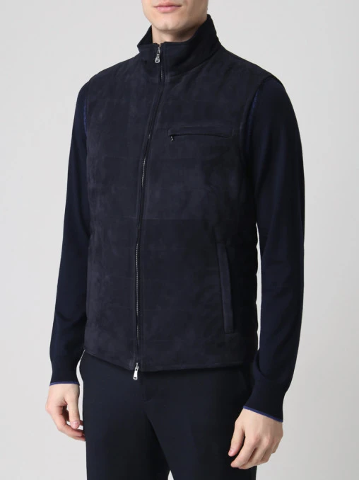 Жилет замшевый FIORONI CASHMERE