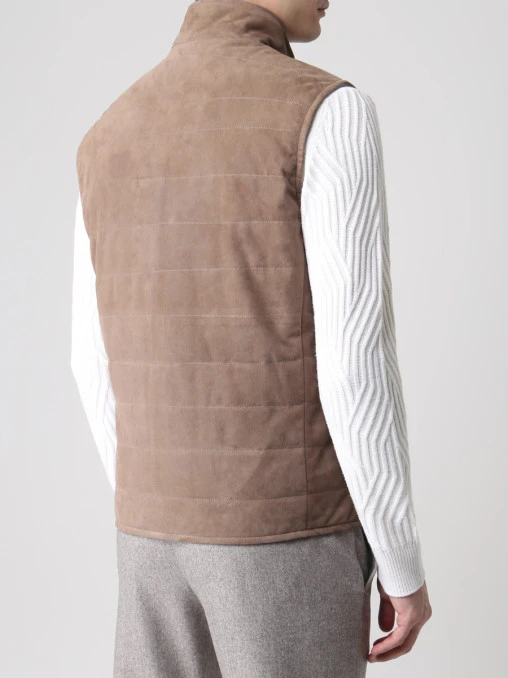 Жилет замшевый FIORONI CASHMERE