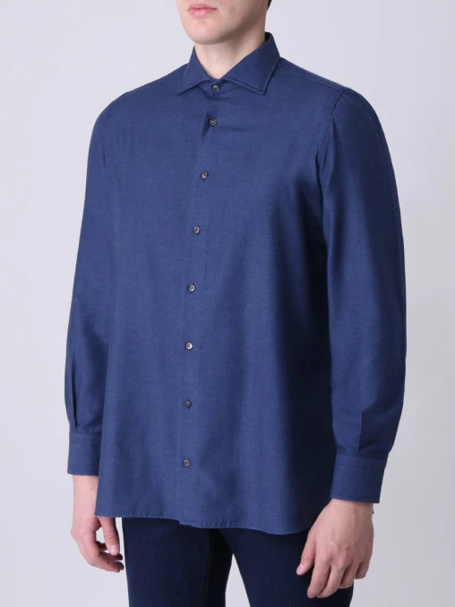 Рубашка Slim Fit хлопковая STILE LATINO
