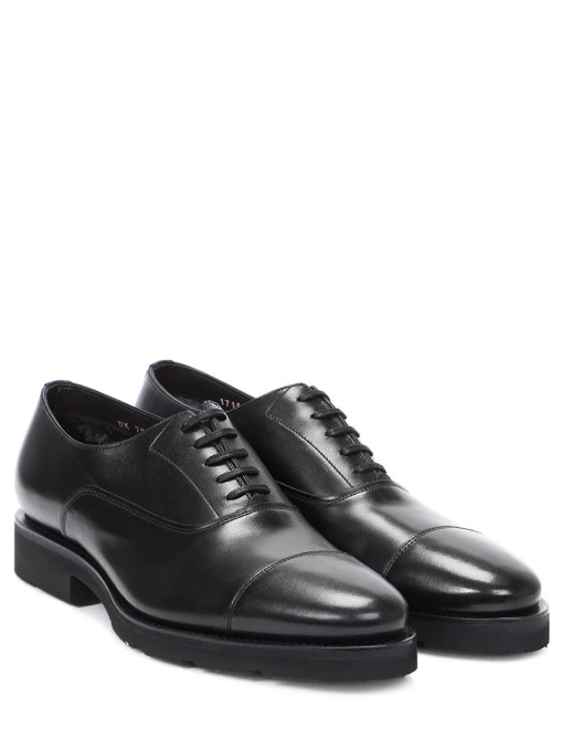 Оксфорды кожаные на меху SANTONI