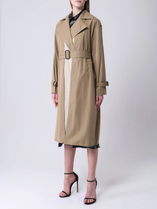 Плащ хлопковый VICTORIA BECKHAM