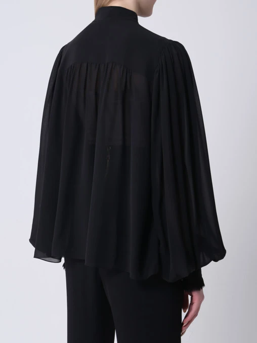 Блуза шелковая BALMAIN