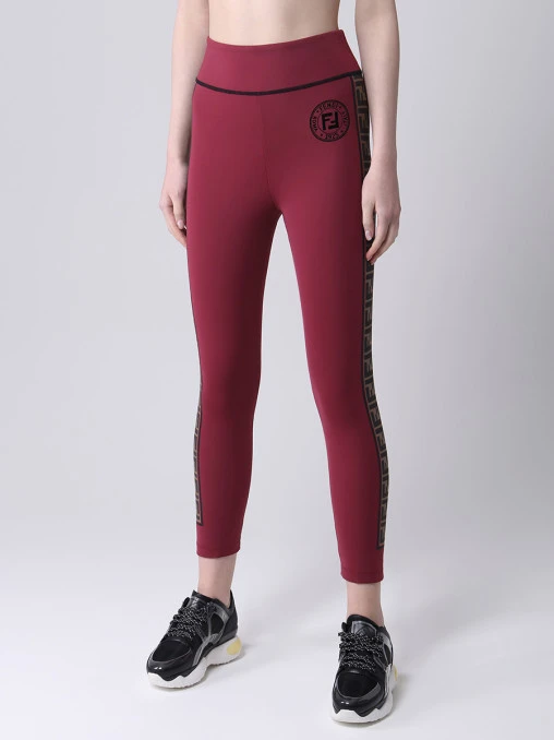 Леггинсы спортивные с логотипом FENDI