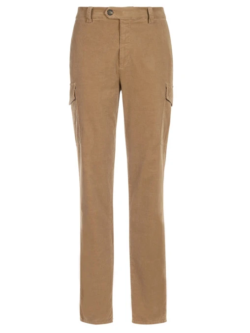 Брюки-карго хлопковые BRUNELLO CUCINELLI