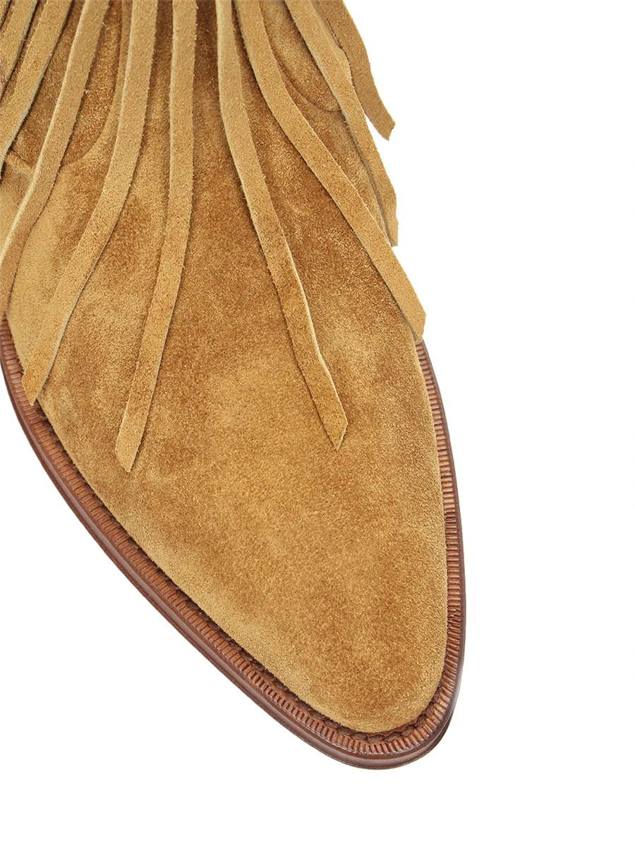 Ботильоны замшевые