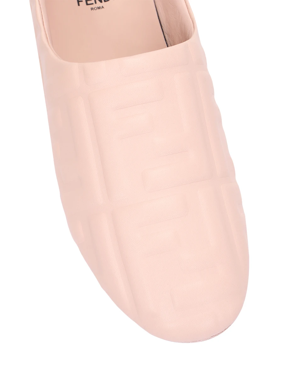 Слипперы кожаные