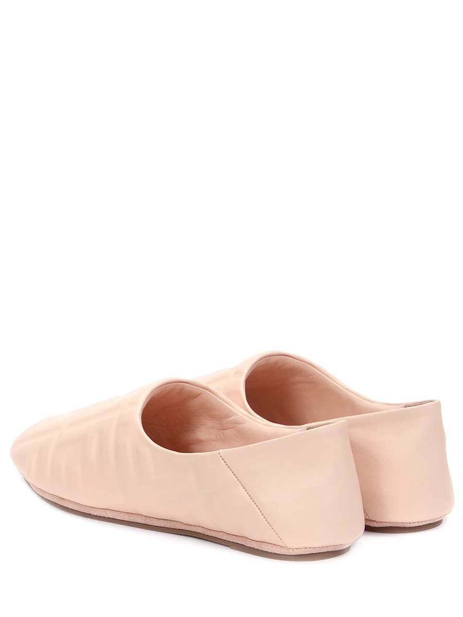 Слипперы кожаные