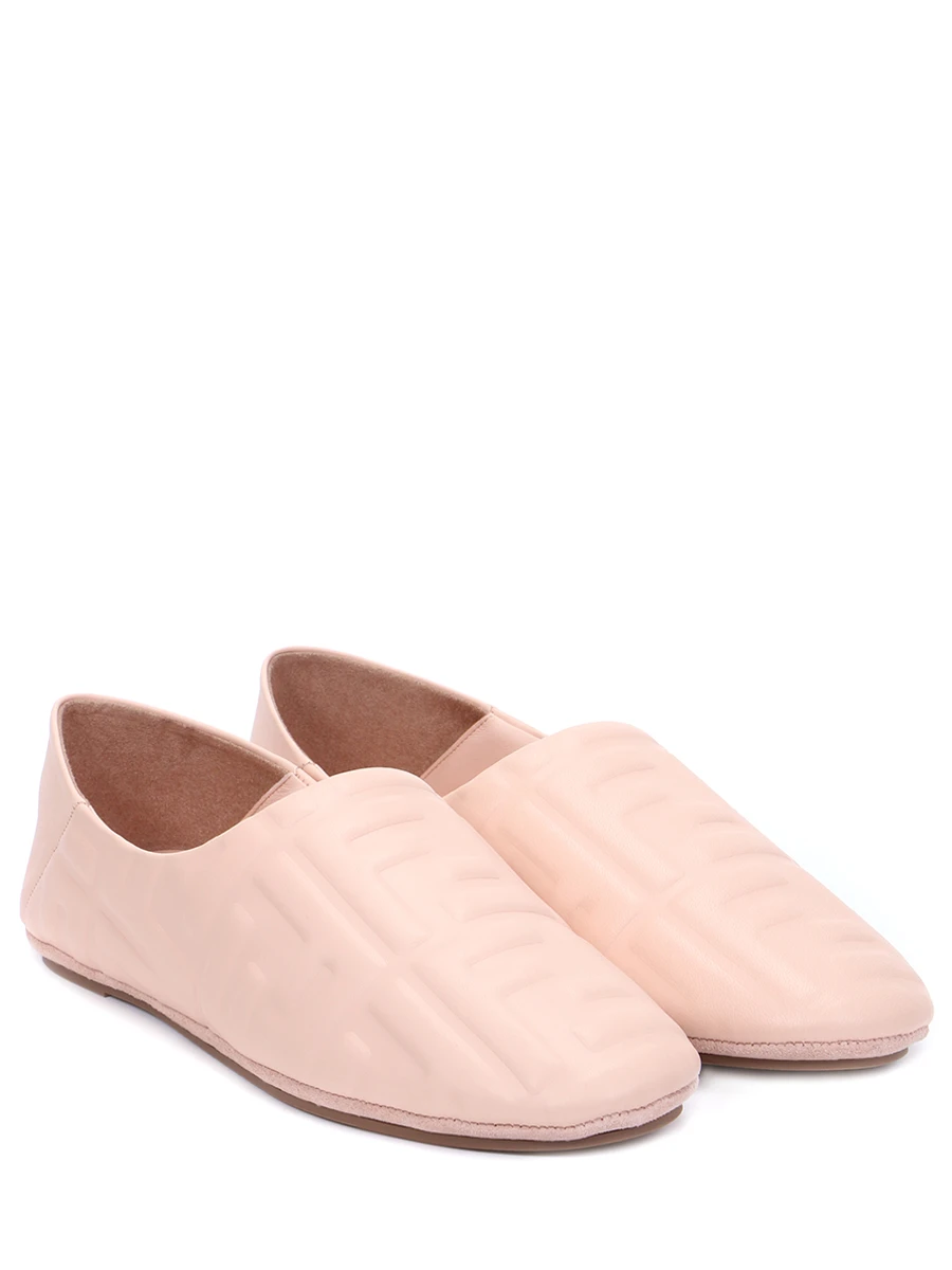 Слипперы кожаные