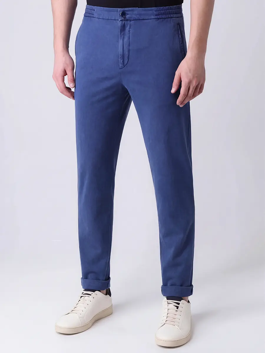 Брюки с подворотами