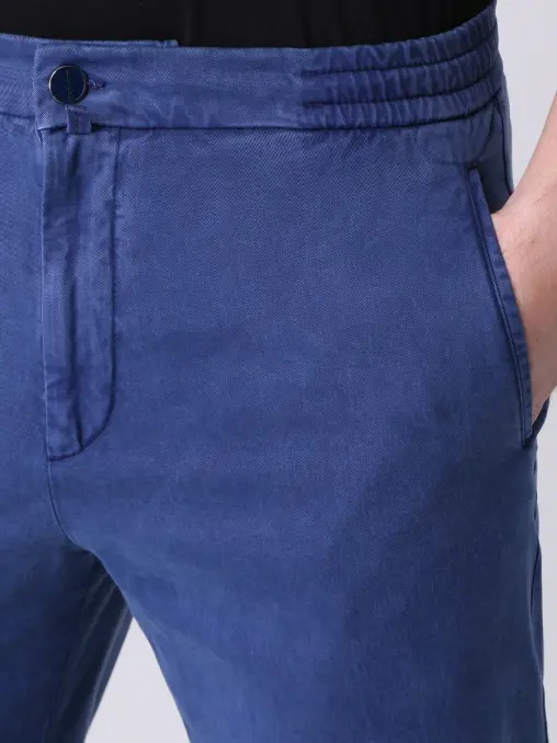 Брюки с подворотами KITON