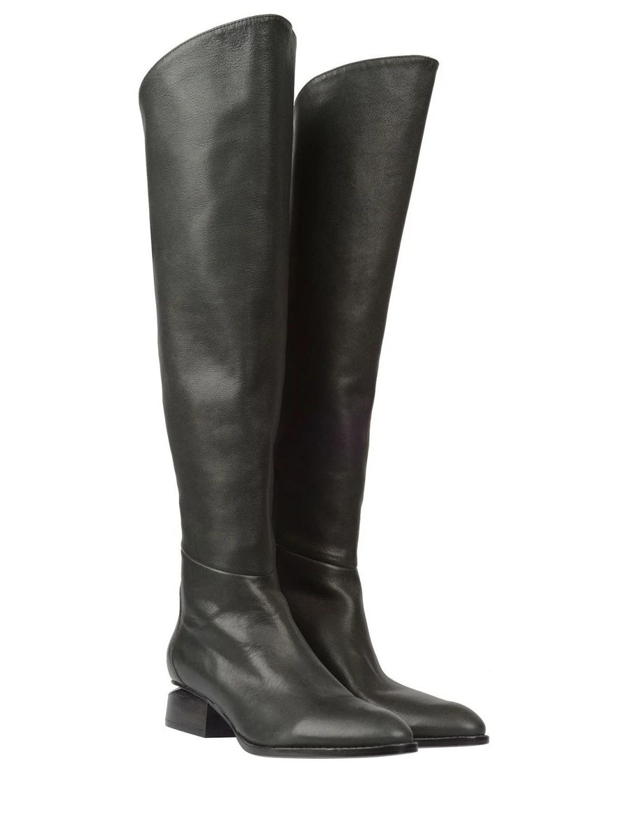 Сапоги кожаные