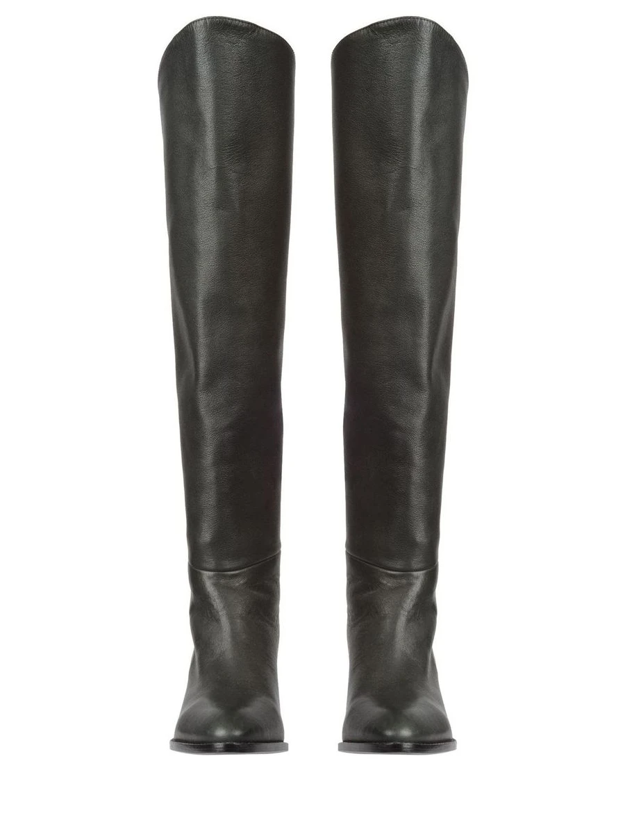 Сапоги кожаные