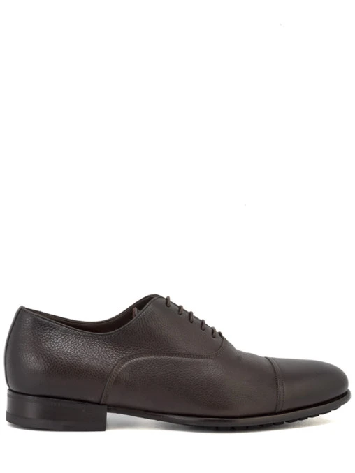 Дерби кожаные на меху SANTONI
